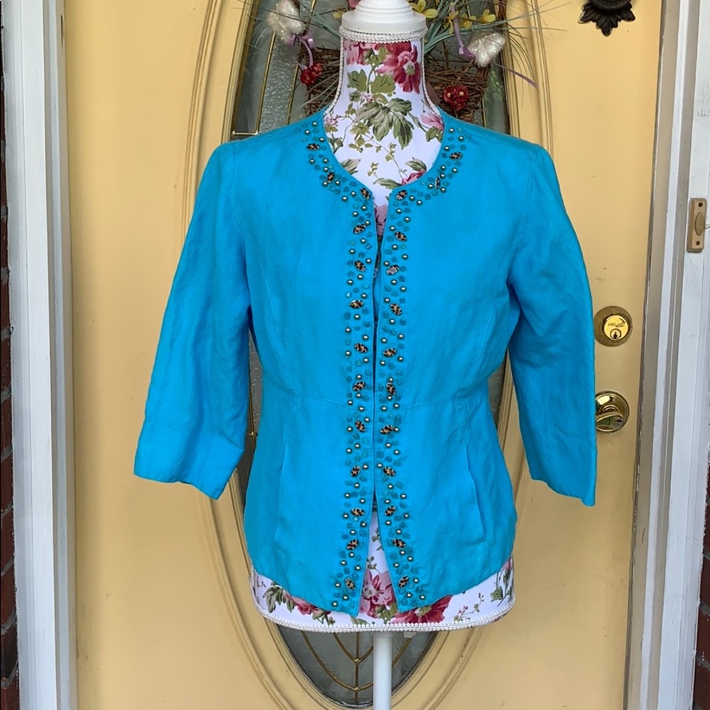 Ruby Road Blue Blazer - image 1